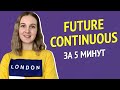 Future Continuous - Длительное будущее время - Времена в английском