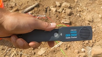 Locating a break in Pet Safe Invisible fence wire with Harbor Freight Cen-Tech cable tracker 94181