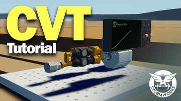 (Outdated) CVT Transmission Tutorial - Stormworks Build and Rescue