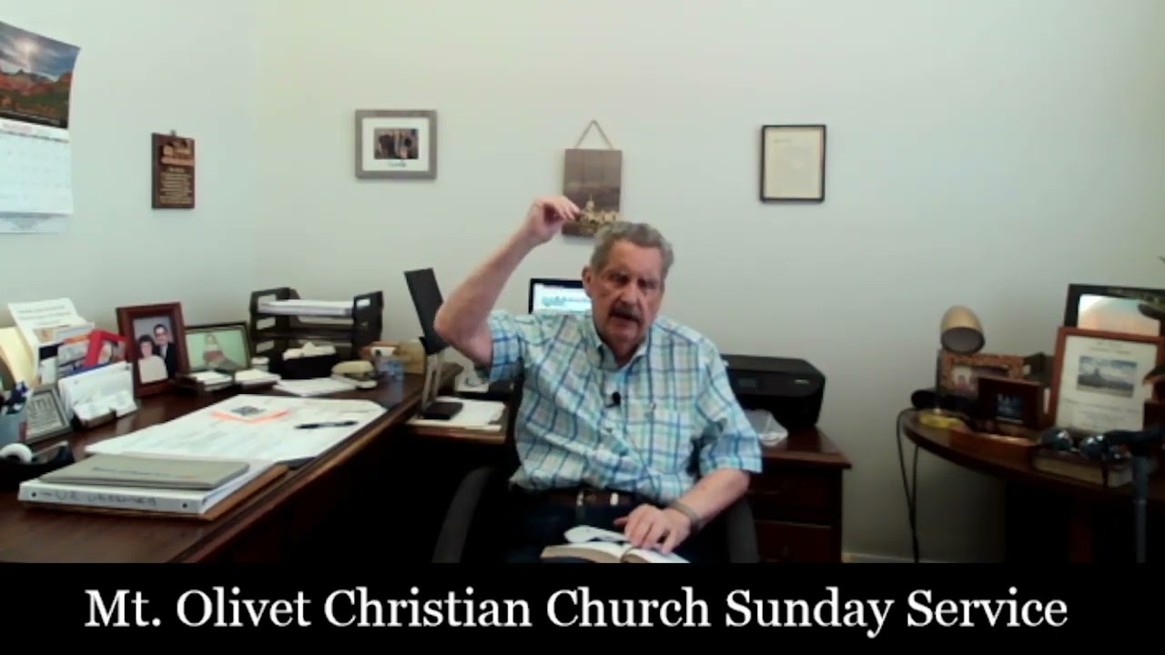Mt. Olivet Christian Church Sunday Service August 21st, 2022 YouTube