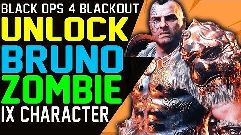 HOW TO UNLOCK BRUNO IX CHARACTER BLACKOUT ZOMBIE IX CHARACTER TUTORIAL GUIDE – IX Zombie Characters