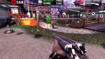 Dead Trigger 2 Zen Arena Tournament Gameplay TDU 60 Dr Android Coach Shotgun Nvidia Shield Tablet