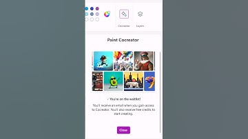 [AI Image Generator ] Microsoft Paint Cocreator is Now Available to Sign Up !!!!!