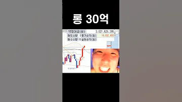 나스닥 30억 배팅하고 춤추는 놈