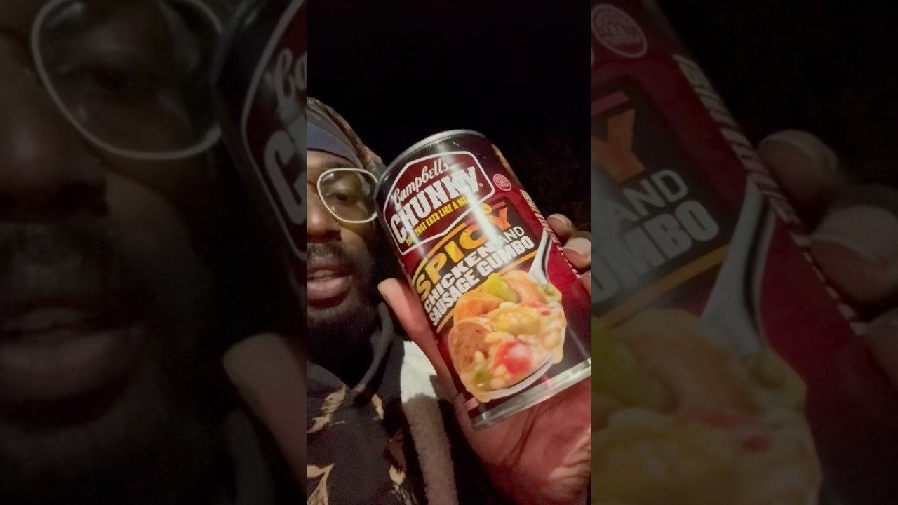Best ready to eat soup flavor spicy chicken and sausage gumbo for homeless