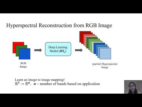 Hyperspectral reconstruction from RGB images for vein visualization