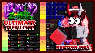 The ULTIMATE Hunty Zombies Tierlist *11 TIERLISTS* I Rupture + Master Of The Game Update screenshot 5