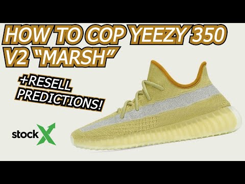 Adidas Yeezy Boost 350 V2 Marsh FX9034 2020 Press