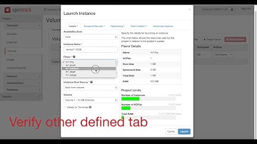 openstack create,attach, launch volume instance