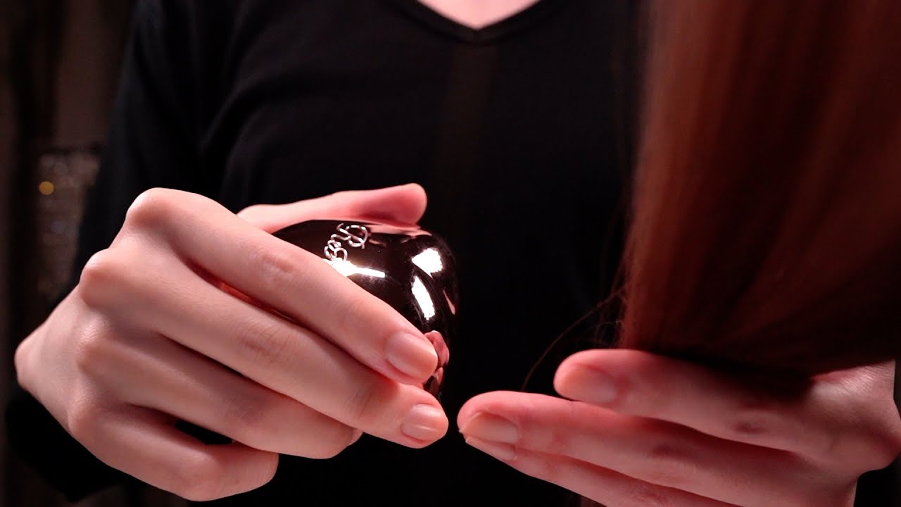 [ASMR] Позвольте мне помочь вам с ночным уходом за кожей и расчесыванием волос (Без разговоров)