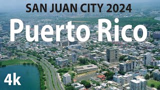 San Juan City 2024 , Puerto Rico 4K By Drone