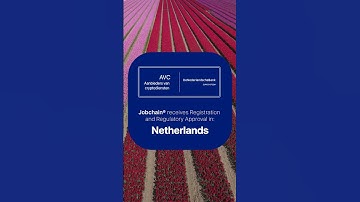 Jobchain® has obtained the Virtual Asset Service Provider License (VASP) in Netherlands