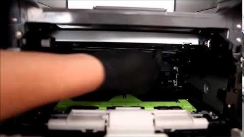 How to clean the laser