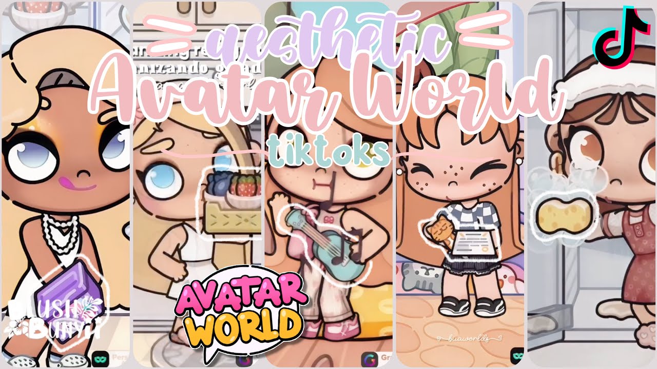 Avatar World Routine π₯45 minutes of Aesthetic Avatar World (routines, roleplay, cooking etc ...