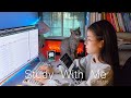 Study With Me 50/10 🌧️ | Rain Sounds for Deep Focus & Productivity