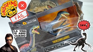 Unboxing inesperado...Paquete destrozado! Therizinosaurus y Giganotosaurus Hammond Collection.