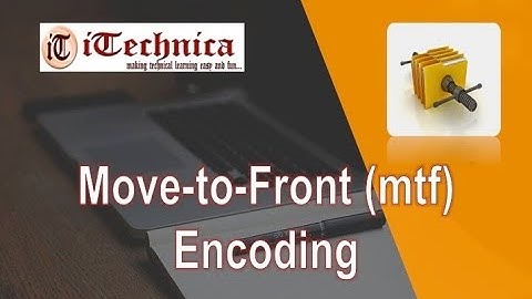 26. Move-to-front (mtf) encoding with example