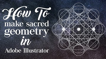 How to make Geometric Shapes in Illustrator (Sacred Geometry)
