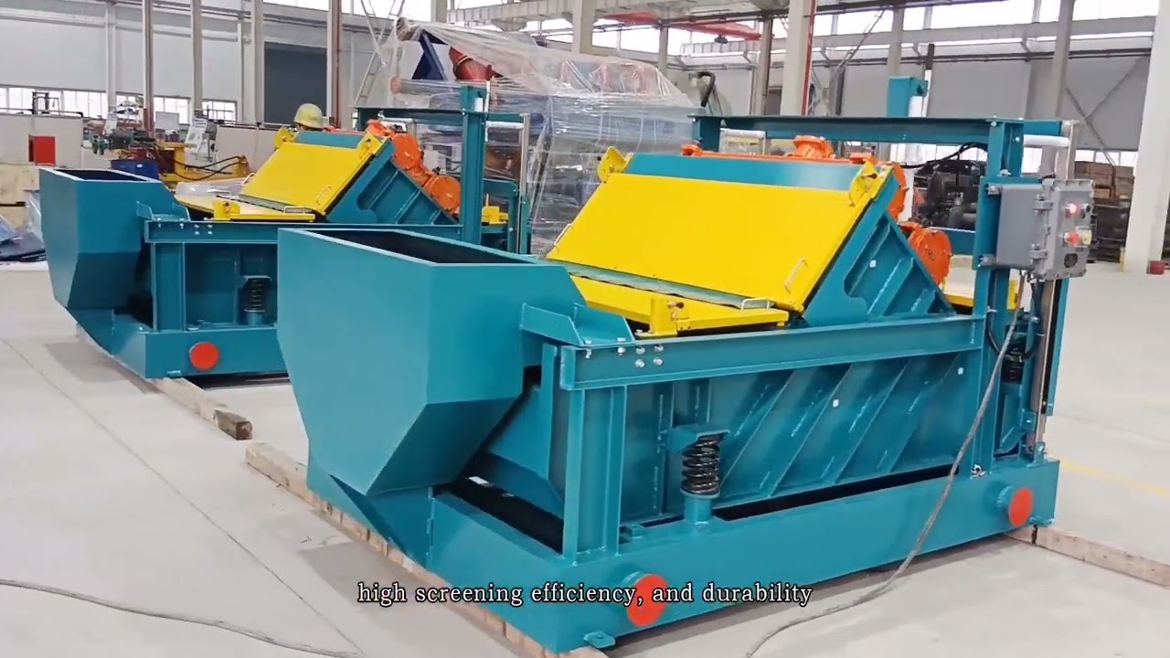 Drilling fluid shale shaker 1