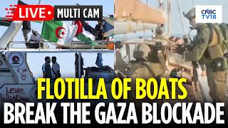 LIVE: Israeli Military Intercepts Gaza-Bound Global Sumud Flotilla in International Waters | N18G