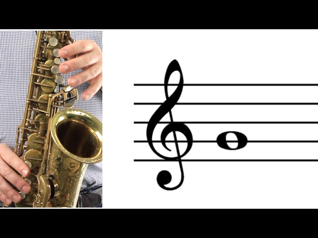 Basic 5 Note Scale for Alto Sax: Beginner Tutorial 