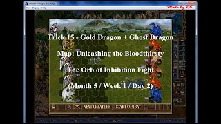Heroes III (The Shadow of Death): Trick 15 - Gold Dragon & Ghost Dragon screenshot 5