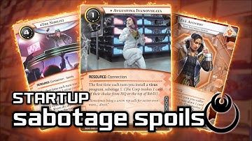 Sabotage Spoils - Noisy Viruses [Startup] / Android: Netrunner