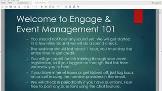 Celebrity Engage 101 & Event Management Training Profile