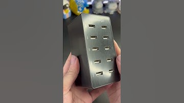 Review Ổ cắm 10 cổng USB siêu tiện | Momo Review | #Shorts