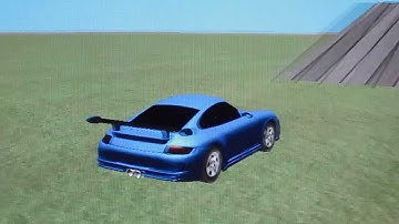 testing setting up car script on my porsche in blender