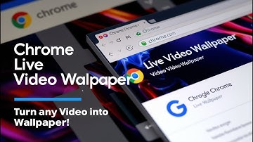 How to Set Your Own Video as Chrome Live Wallpaper for Free || Virtual Comrade
