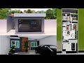 PLANTA DE CASA COM TRÊS QUARTOS E TERRENO MEDINDO 7X20 METROS