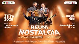 MALAM HIBURAN - REUNI NOSTALGIA (Bersama Musisi Legendaris Indonesia Deddy Dhukun dan Mus Mujiono)