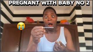 FINDING OUT WE ARE PREGNANT??| LIVE PREGNANCY TEST vlog