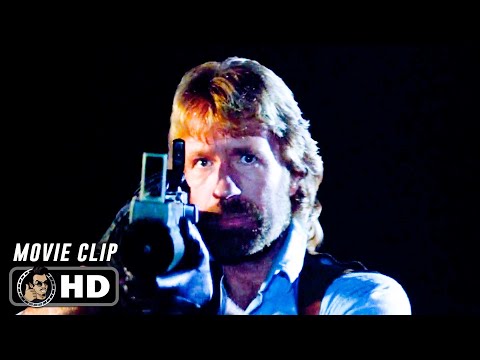 Chuck Norris Vs Helicopter Scene INVASION USA 1985 Movie CLIP HD