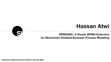 Hassan Atwi // #SISeminarSeries​​ // October 23, 2025
