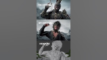 Recreating this iconic Black myth: Wukong scene in Blender 3D #wukong #blender3d #3danimation #cgi