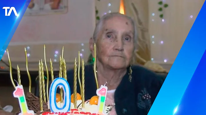 Rosita Bentez celebr 101 aos en Ibarra