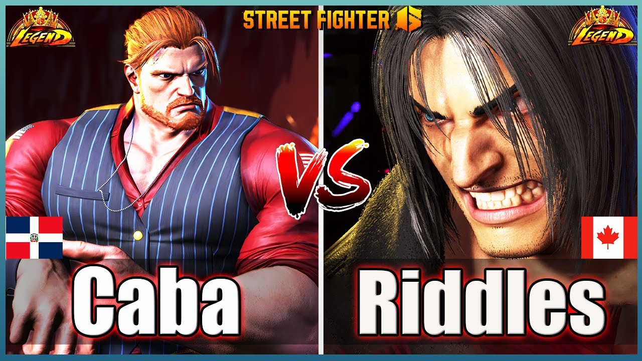 Street Fighter 6 🔥Caba (GUILE) Vs Riddles (Terry Bogard) 🔥Best Room ...