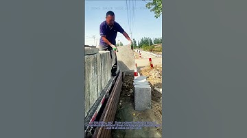 Smart Way to Unload Concrete Slabs on Sand Without Cracking | Construction Tip