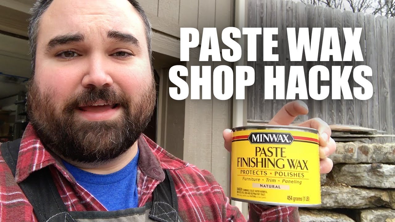 Woodworking Shop Hacks with Minwax Paste Finishing Wax – Quick Tip 