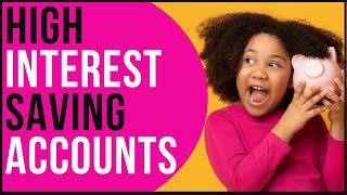 BEST HIGH INTEREST ONLINE SAVINGS ACCOUNTS | Bank Accounts You Can Start Today with No Deposit