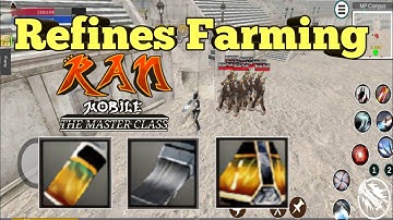 Ran Mobile: The Master Class OBT | 11 Minutes Refines Farming from Version 1.5.6