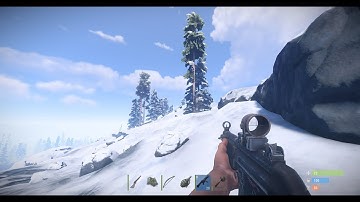 Rust: Perfect Grenade throw.