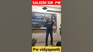 SALEEM SIR NE IPAD FAK DIYA😱 ||@saleemahmedsalim #pw