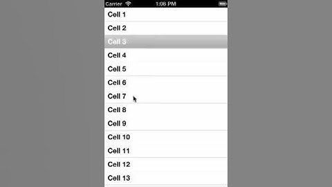 UITableviewCell Selection Style618