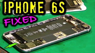 755 What’s Wrong With This iPhone 6S  - Making 1 Good iPhone From 2 Broken Ones.