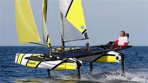 Amateur Sailors Can Now Fly on Water Like America