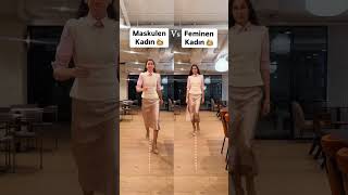 Maskülen Ve Feminen Kadın Yürüyüşü