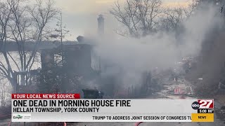 Body found after York County house fire